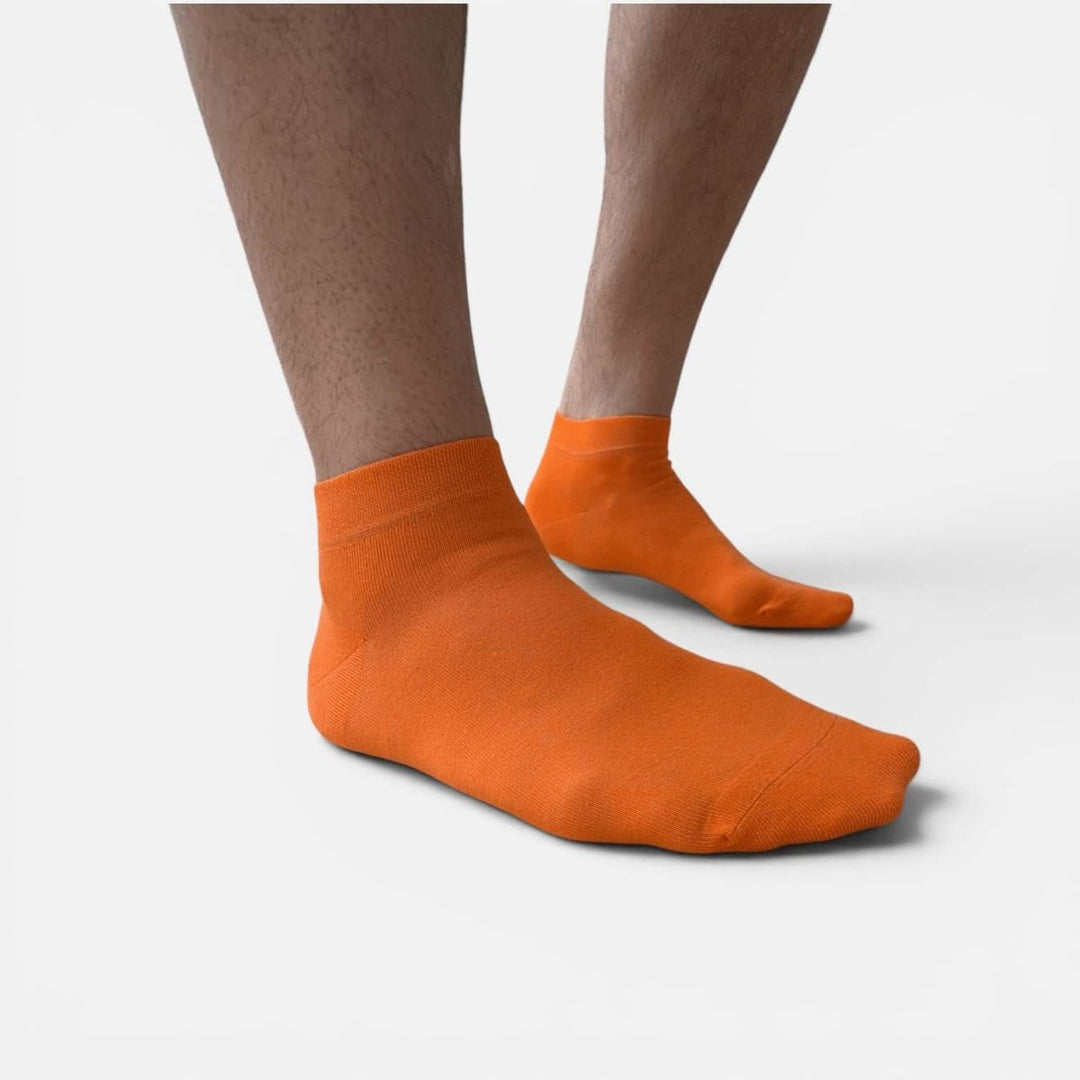 6 Pairs Colourful Cotton Ankle Socks -Pair Socks