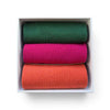 Autumn Glow — 3-Pair Sock Gift Box