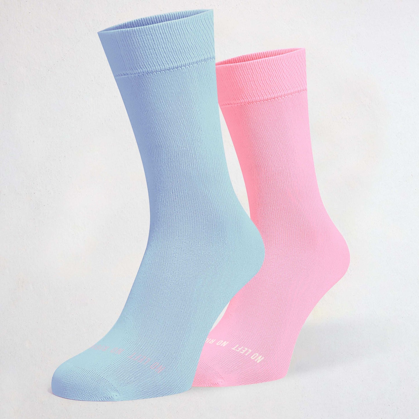 Baby Blue & Candy Pink Odd Socks