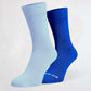 Baby Blue & Royal Blue Odd Socks