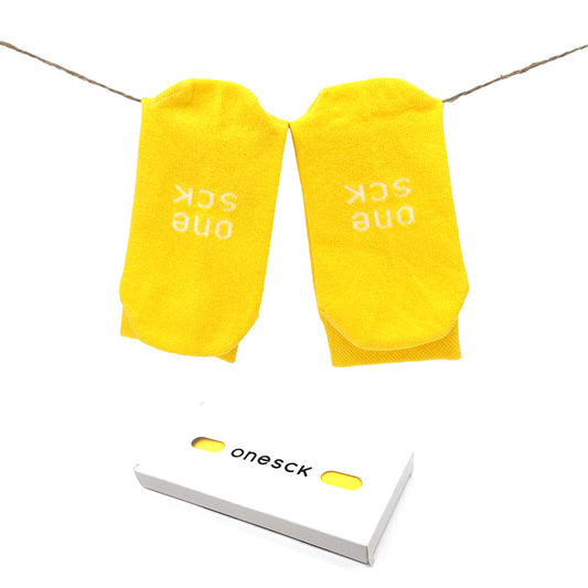 Yellow Twin Kids Socks