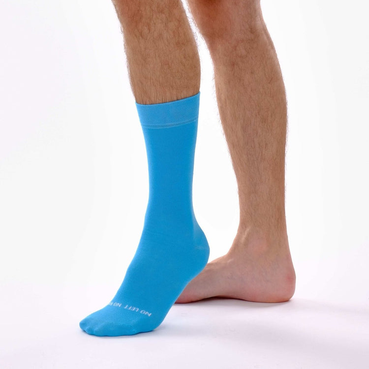 Aqua Blue Single Sock -Single Socks