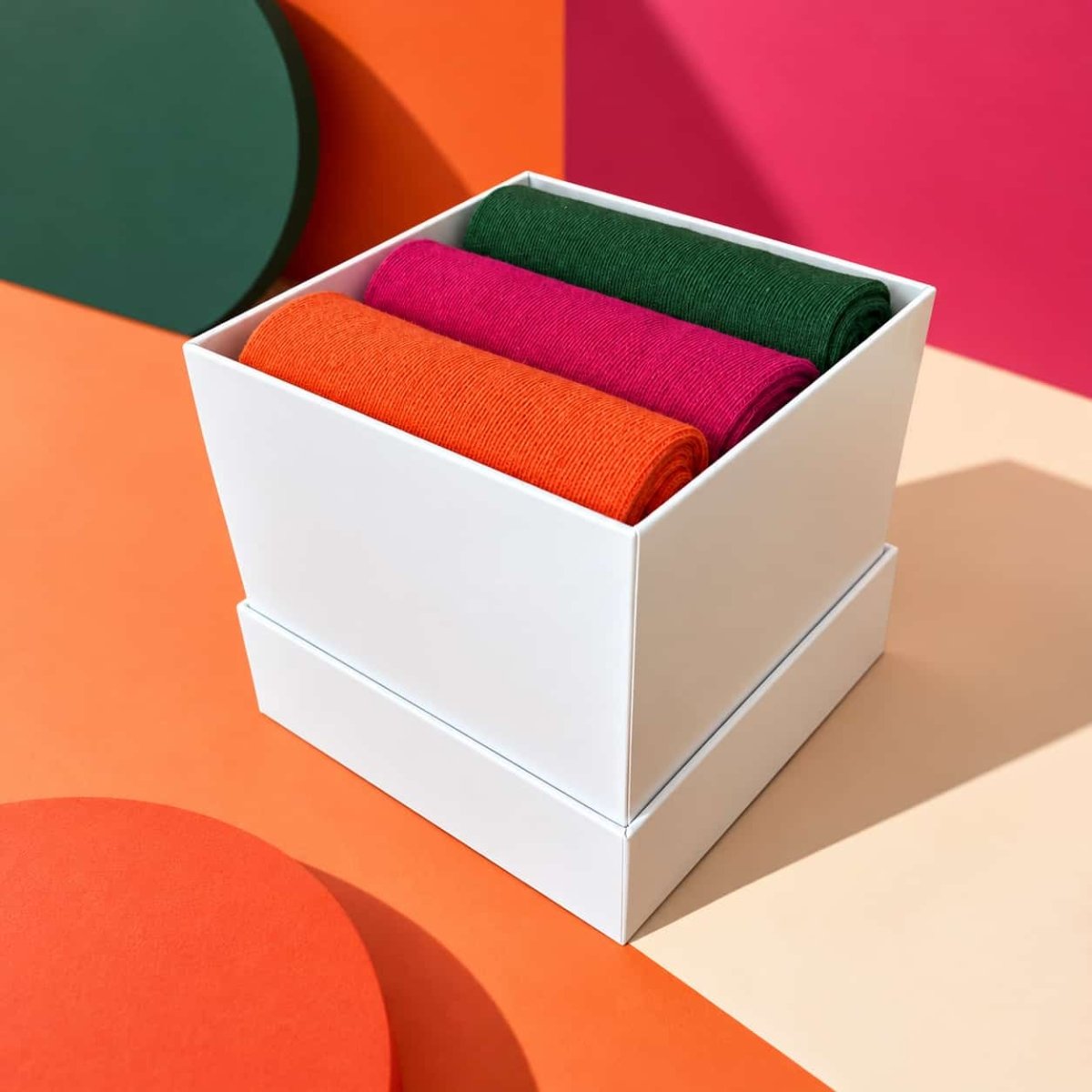 Autumn Glow — 3-Pair Sock Gift Box -Bundle