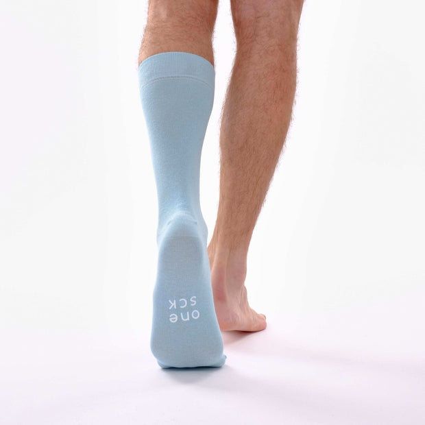 Baby Blue One - Single Socks