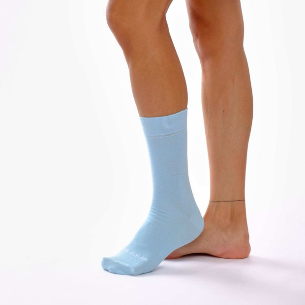 Baby Blue One - Single Socks