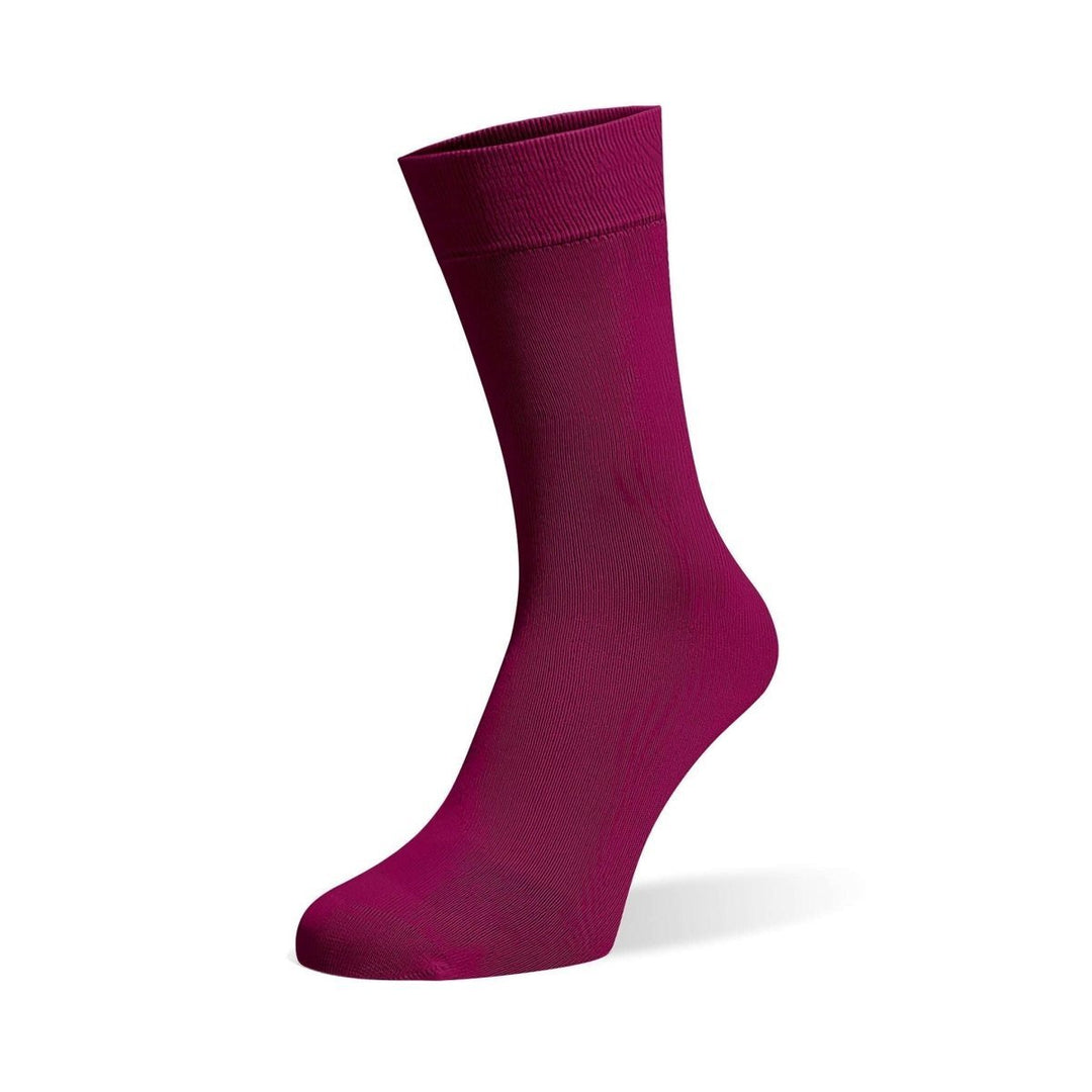 Burgundy Single Sock -Single Socks