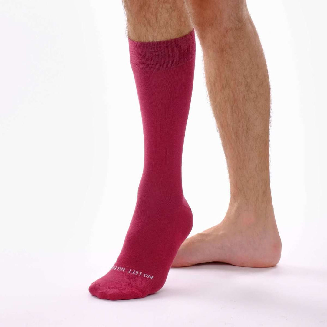 Burgundy Single Sock -Single Socks