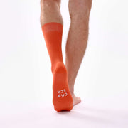 Burnt Orange One - Single Socks