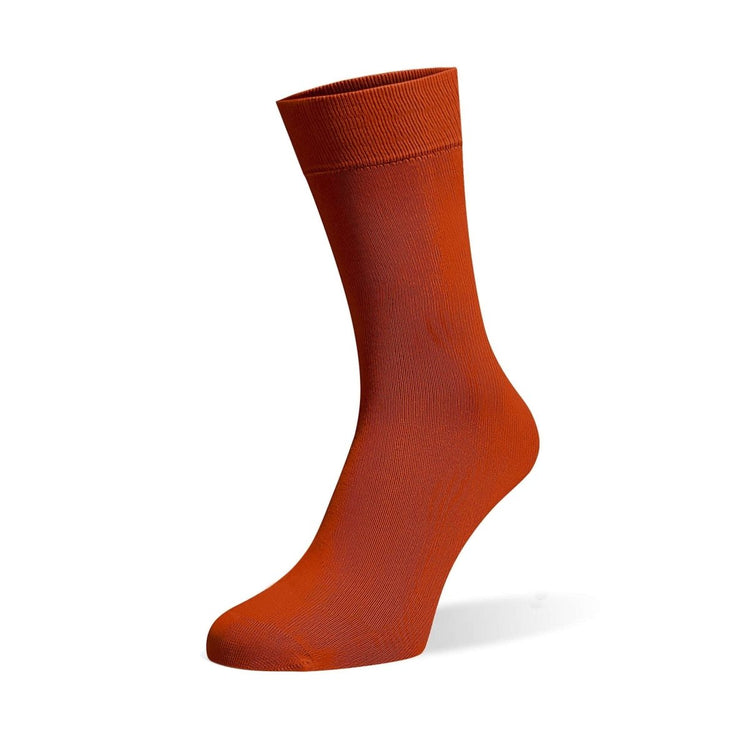 Burnt Orange Single Sock -Single Socks
