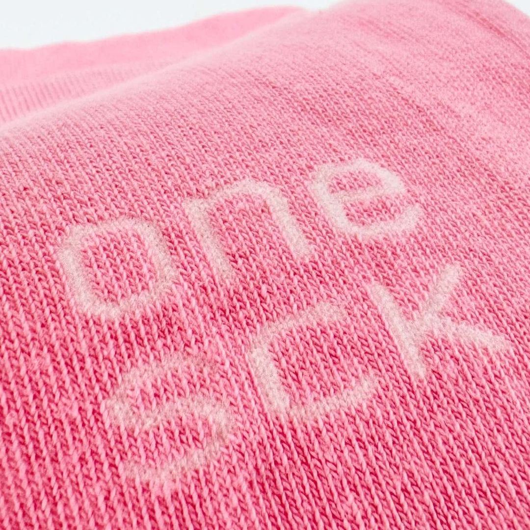 Candy Pink Organic Cotton Crew Kids Socks -Kids Socks