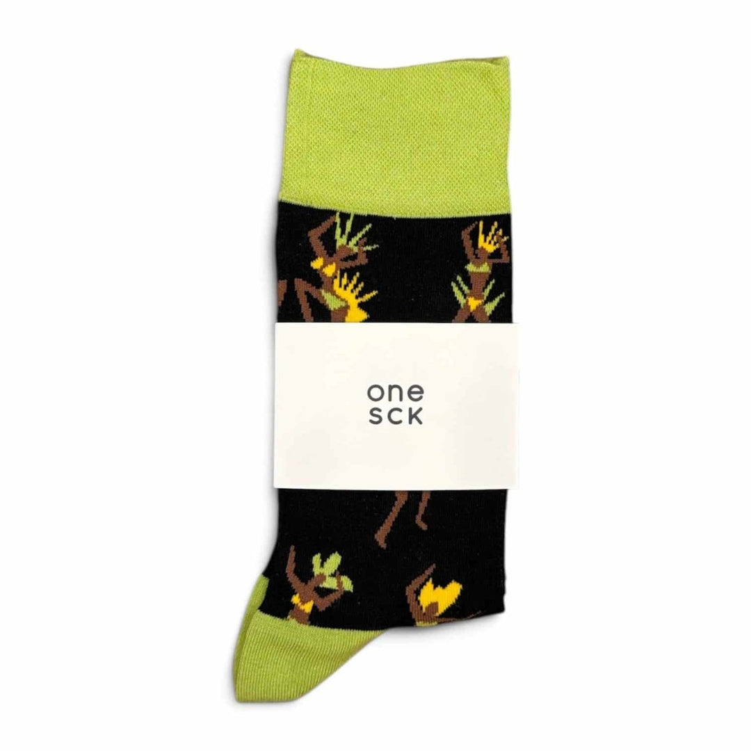 Carnival Dance Organic Cotton Socks -Pair Socks