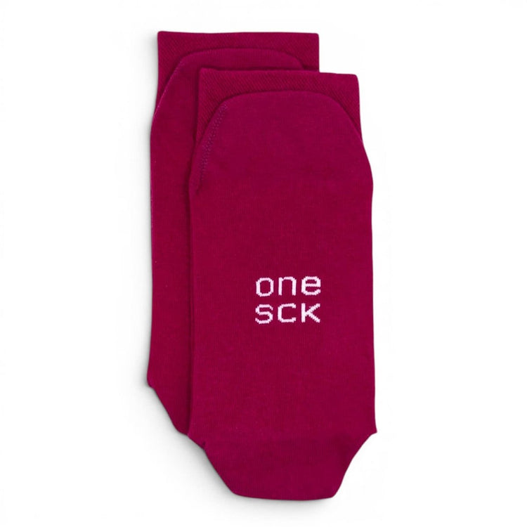 Cerise Cotton Socks -Pair Socks