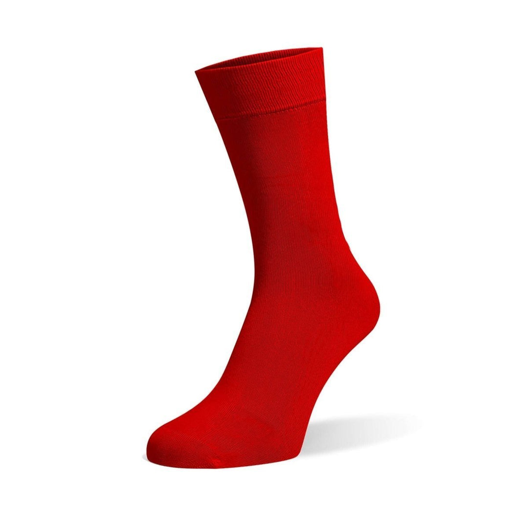 Cherry Red Single Sock -Single Socks