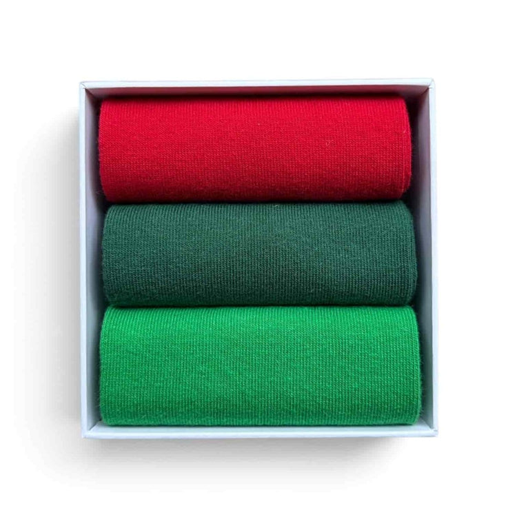 Christmas Cheer – 3 Pair Sock Gift Box -Bundle