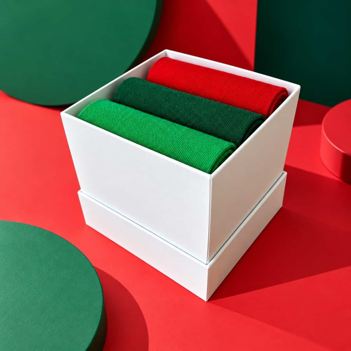 Christmas Cheer – 3 Pair Sock Gift Box -Bundle