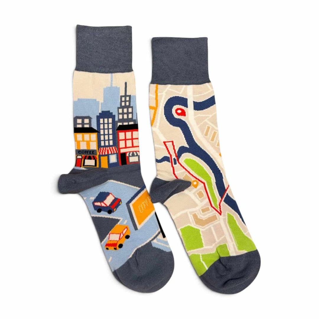 City Explorer Organic Cotton Socks -Pair Socks