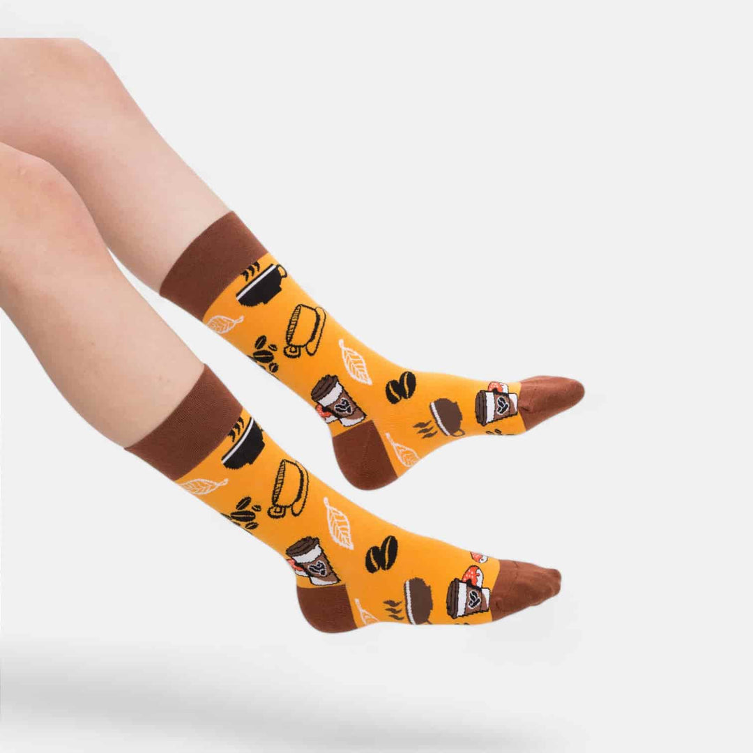 Coffee Break Organic Cotton Socks