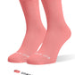 Twin Coral Pink Socks