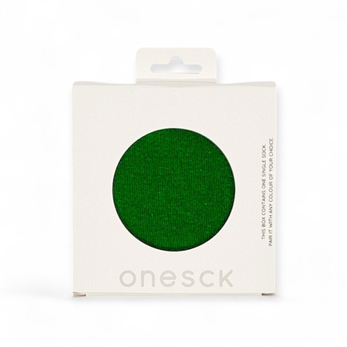 Dark Green One - Single Socks