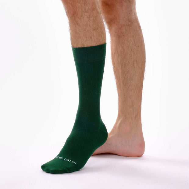 Dark Green One - Single Socks