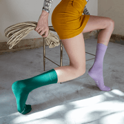 Dark Green One - Single Socks