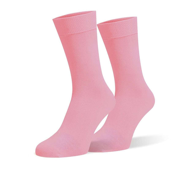 Dusty Pink Organic Cotton Crew Socks - Twin Socks