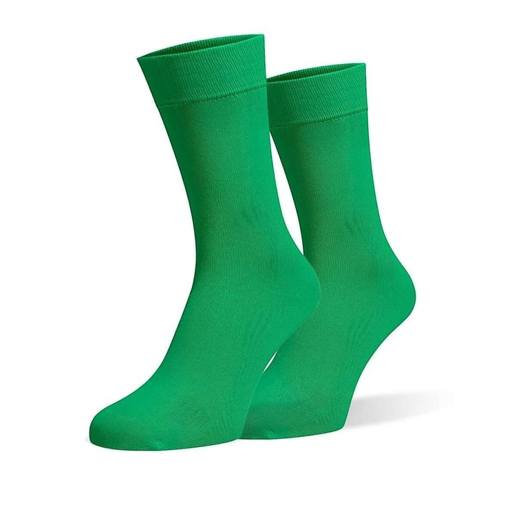 Emerald Green Cotton Socks -Pair Socks