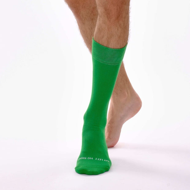 Emerald Green One - Single Socks