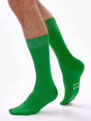 Emerald Green Organic Cotton Crew Socks - Twin Socks