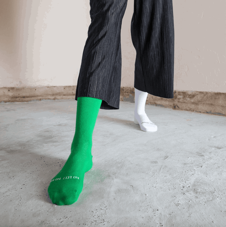 Emerald Green Single Sock -Single Socks