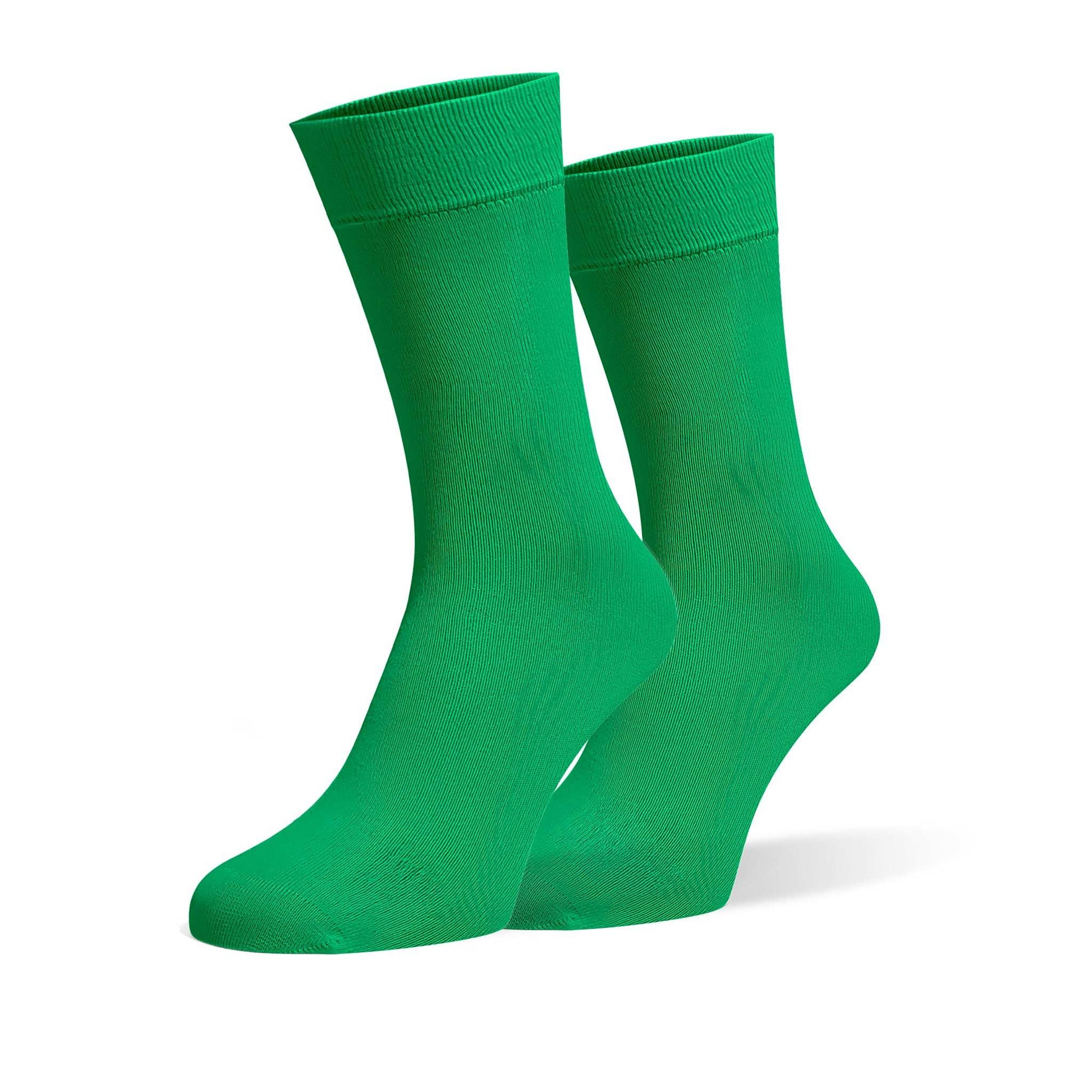 Emerald Green Twin Cotton Socks