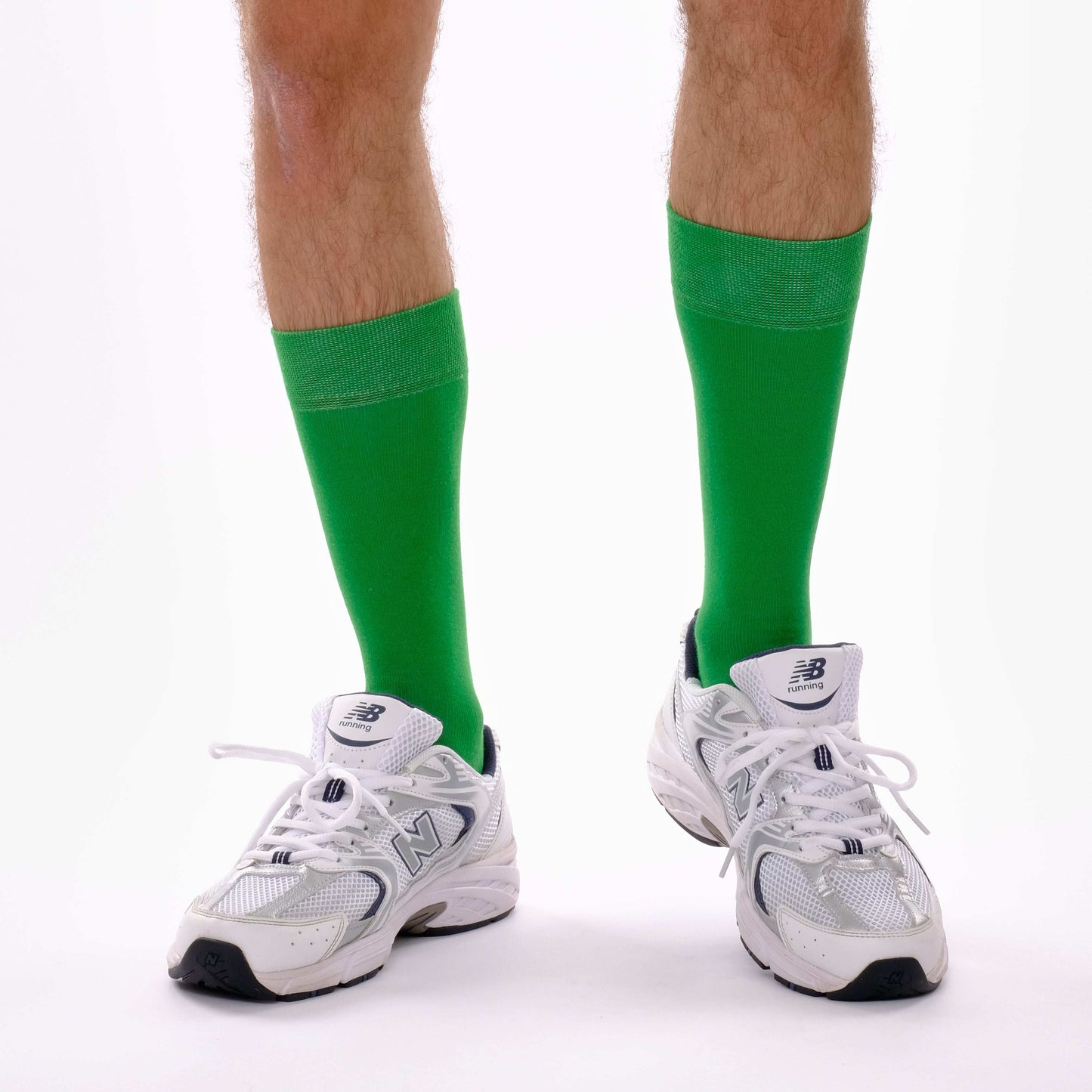 Emerald Green Twin Cotton Socks