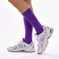 Purple Twin Cotton Socks