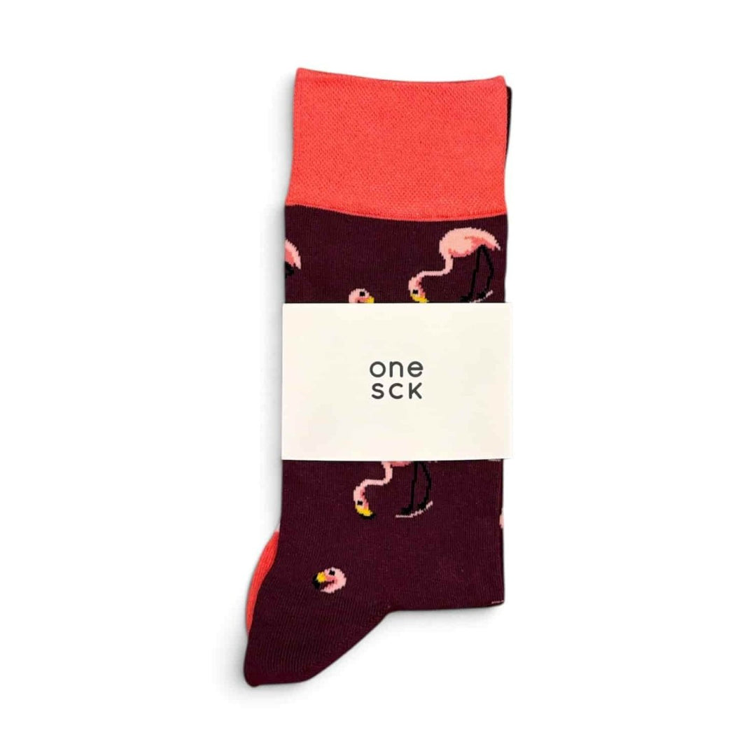 Flamingo Flair Organic Cotton Socks -Pair Socks