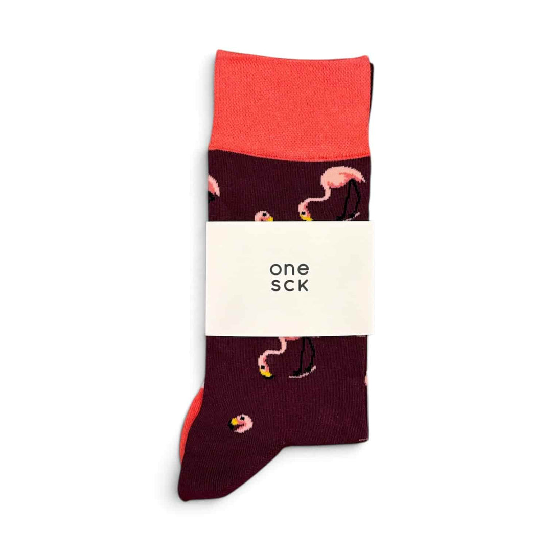 Flamingo Flair Organic Cotton Socks