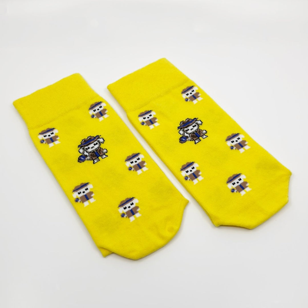 Funky Animal Detective Dog Cotton Socks -Pair Socks