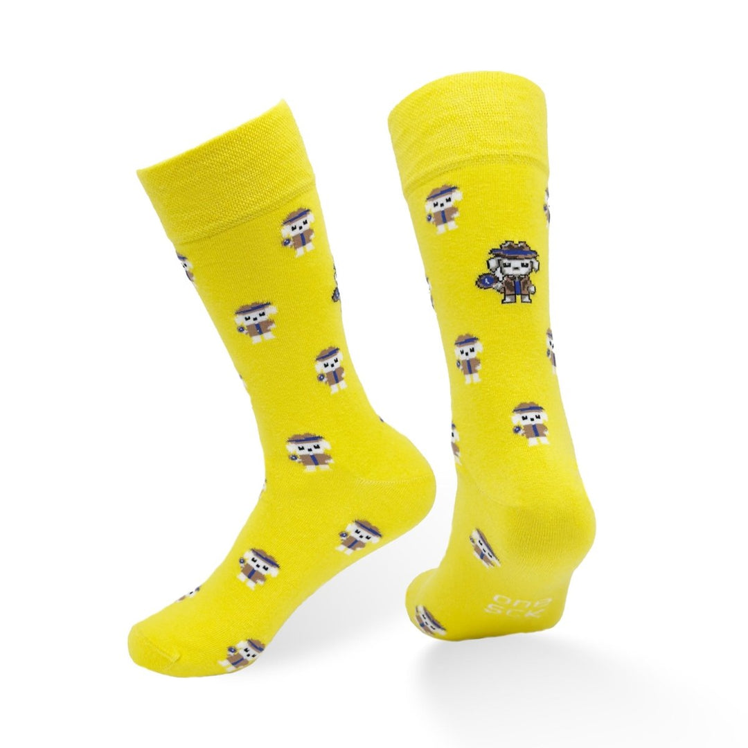 Funky Animal Detective Dog Cotton Socks -Pair Socks