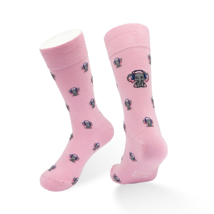 DJ Elephant Socks - Twin Socks
