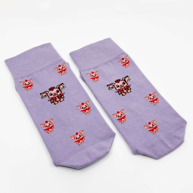 Funky Animal Funky Pig Cotton Socks -Pair Socks