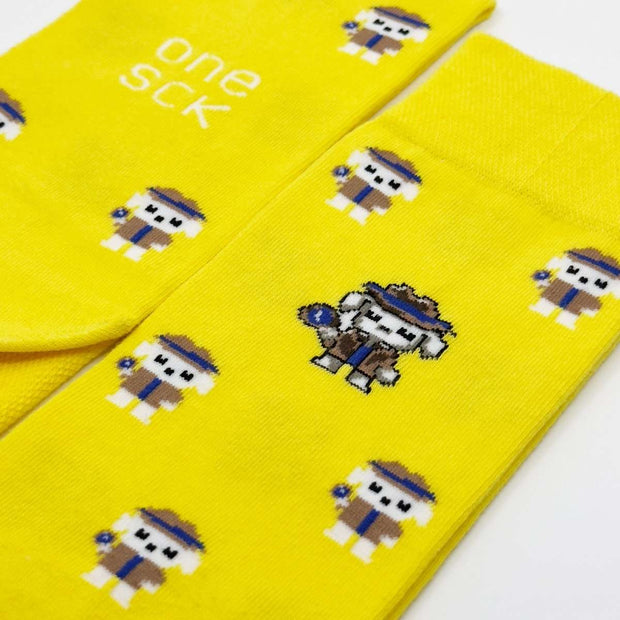 Funky Animal Socks | Detective Dog - Twin Socks