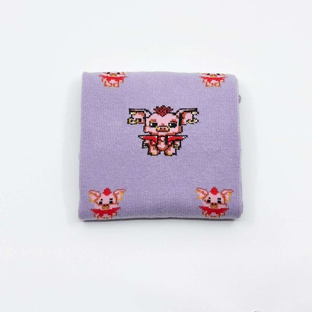 Funky Pig Single Cotton Sock - Single Socks