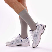 Grey Cotton Crew Socks - Twin Socks