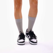 Grey Cotton Crew Socks - Twin Socks