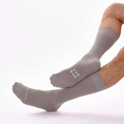 Grey Cotton Crew Socks - Twin Socks