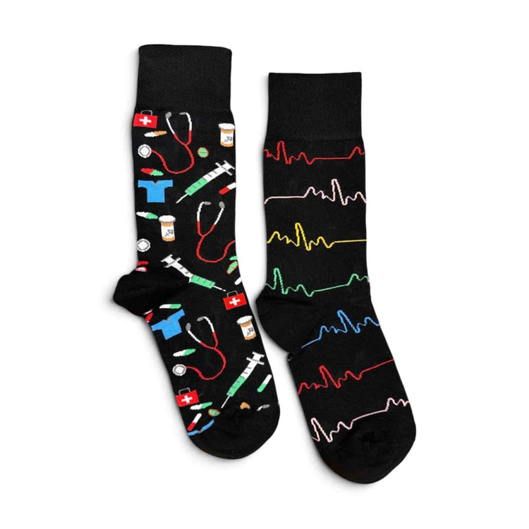Heartbeat Organic Cotton Socks -Pair Socks