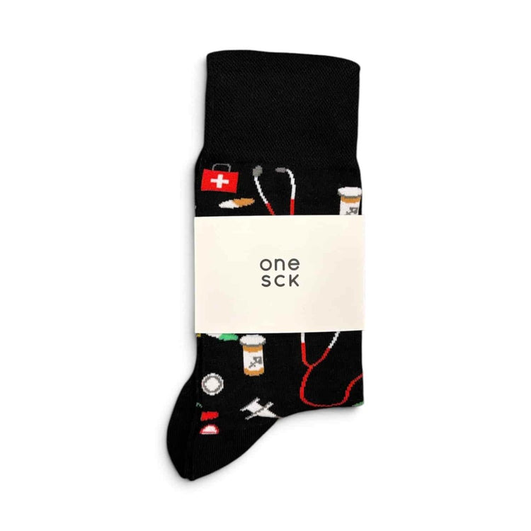 Heartbeat Organic Cotton Socks -Pair Socks