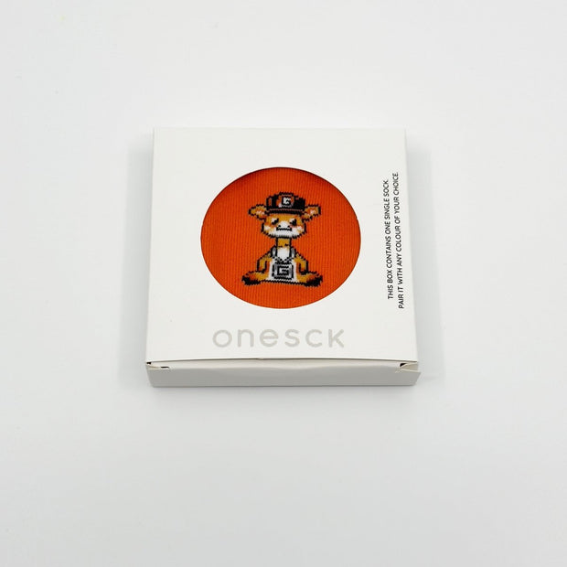 Hiphop Giraffe Single Cotton Sock - Single Socks