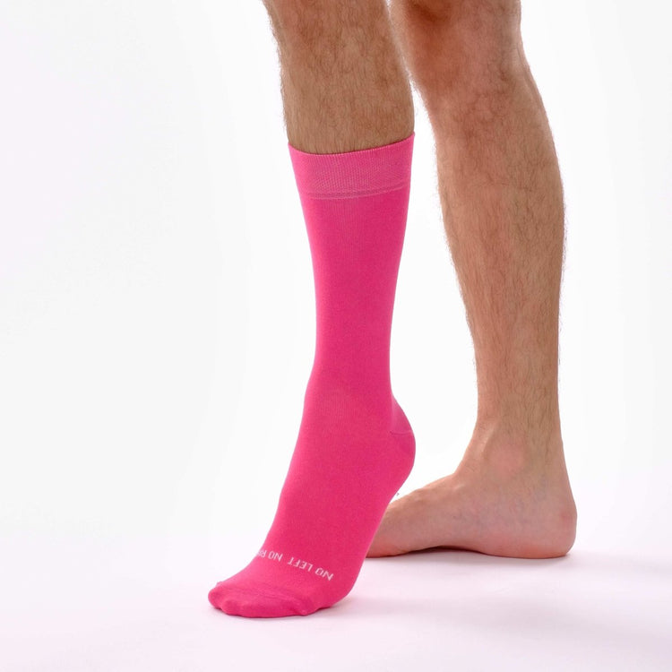 Hot Pink Single Sock -Single Socks