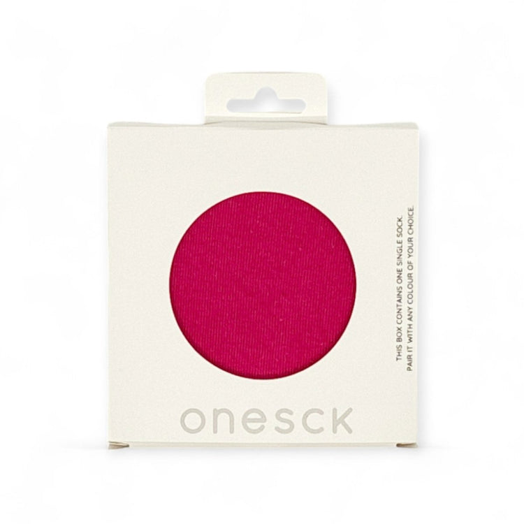 Hot Pink Single Sock -Single Socks