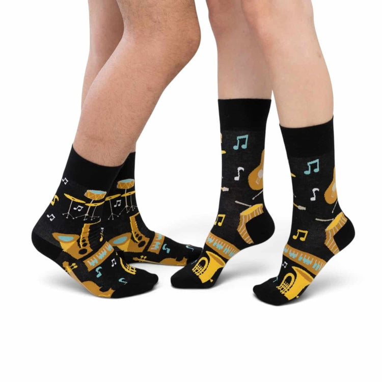 Jazz Club Organic Cotton Socks -Pair Socks
